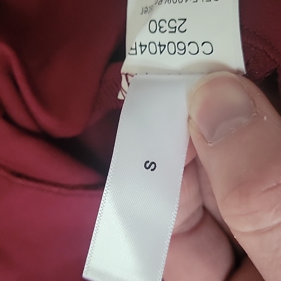 Cupshe Dark Red Maxi Dress, Women's Size Small, New With Tags! - Picture 8 of 9